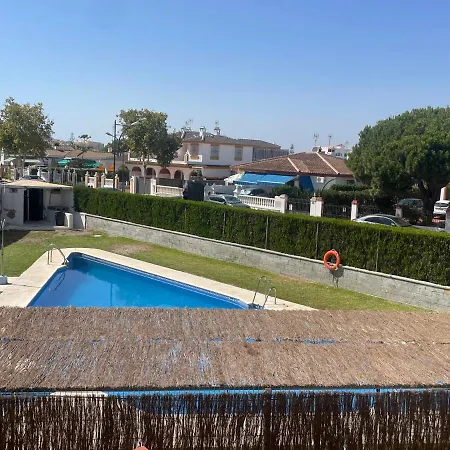 Cano Guerrero Piscina Garaje 150 M De La Playa Lägenhet Matalascañas